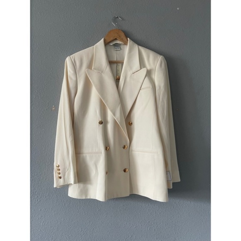 New Austin Reed Wool Double Breasted Blazer - Picture 5 of 11